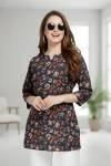 FANCY COTTON BLEND PRINTED WORK ONLY TOP DAILY WEAR WHOLESALE PRICE ETHNIC GARMENT (3)