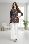 FANCY COTTON BLEND PRINTED WORK ONLY TOP DAILY WEAR WHOLESALE PRICE ETHNIC GARMENT (3)