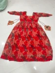 FANCY GEORGETTE DIGITAL PRINTED WORK GOWN DRESS FESTIVE WEAR WHOLESALE PRICE ETHNIC GARMENT (2)