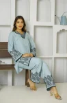 FANCY TESLA COTTON SLUB EMBROIDERY WORK CO-ORD SET DAILY WEAR WHOLESALE PRICE ETHNIC GARMENT (16)