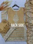 MODERN CHINON SILK EMBROIDERY SEQUENCE AND DIGITAL PRINT WITH LACE BORDER WORK TOP PALAZZO WITH DUPATTA FESTIVE WEAR WHOLESALE PRICE ETHNIC GARMENT (3)