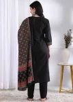 MODERN COTTON SLUB PRINTED WORK TOP BOTTOM WITH DUPATTA FESTIVE WEAR WHOLESALE PRICE ETHNIC GARMENT (3)