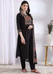 MODERN COTTON SLUB PRINTED WORK TOP BOTTOM WITH DUPATTA FESTIVE WEAR WHOLESALE PRICE ETHNIC GARMENT (3)