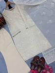 MODERN GEORGETTE EMBROIDERY WORK TOP PALAZZO WITH DUPATTA FESTIVE WEAR WHOLESALE PRICE ETHNIC GARMENT (3)