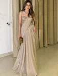 MODERN GEORGETTE THREAD WITH SEQUENCE WORK LEHENGA SAREE PARTY WEAR WHOLESALE PRICE ETHNIC GARMENT(17)