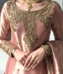 MODERN GMY SILK EMBROIDERY SEQUENCE WORK TOP BOTTOM WITH DUPATTA FESTIVE WEAR WHOLESALE PRICE ETHNIC GARMENT (3)