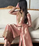 MODERN GMY SILK EMBROIDERY SEQUENCE WORK TOP BOTTOM WITH DUPATTA FESTIVE WEAR WHOLESALE PRICE ETHNIC GARMENT (3)