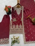 MODERN GMY SILK EMBROIDERY SEQUENCE WORK TOP PALAZZO WITH DUPATTA FESTIVE WEAR WHOLESALE PRICE ETHNIC GARMENT (3)