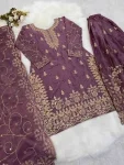 MODERN GMY SILK EMBROIDERY SEQUENCE WORK TOP PALAZZO WITH DUPATTA FESTIVE WEAR WHOLESALE PRICE ETHNIC GARMENT (12)