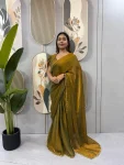 MODERN SPACE SILK BEADS LACE & LATKAN LACE WORK GOWN SAREE PARTY WEAR WHOLESALE PRICE ETHNIC GARMENT (9)