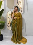 MODERN SPACE SILK BEADS LACE & LATKAN LACE WORK GOWN SAREE PARTY WEAR WHOLESALE PRICE ETHNIC GARMENT (9)