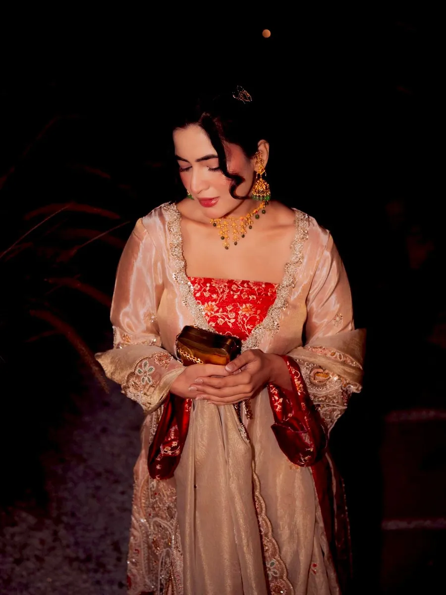 MODERN TISSUE SILK(GMY SILK) SEQUENCE & ZARI & THREAD EMBROIDERY WORK TOP PALAZZO WITH DUPATTA PARTY WEAR WHOLESALE PRICE ETHNIC GARMENT (6)