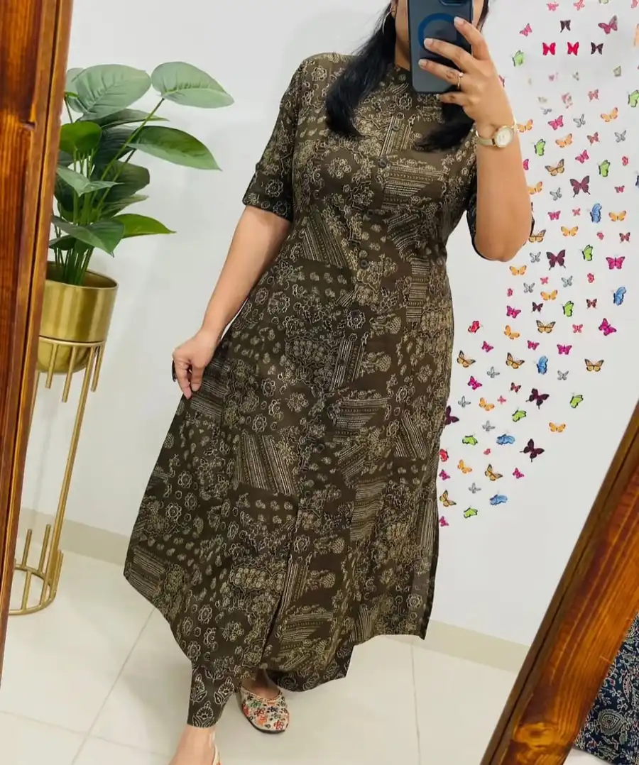 NEW ARRIVAL COTTON BLEND DIGITAL PRINT WORK CO-ORD SET DAILY WEAR WHOLESALE PRICE ETHNIC GARMENT (4)