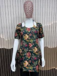 NEW ARRIVAL COTTON FLORAL PRINT WORK ONLY TOP DAILY WEAR WHOLESALE PRICE ETHNIC GARMENT (6)