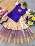 PURE MONO HAND WORK KID’S TOP LEHENGA SET FESTIVE WEAR WHOLESALE PRICE ETHNIC GARMENT (2)