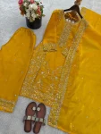 14DESIGNER GMY SILK EMBROIDERY SEQUENCE WORK TOP PALAZZO WITH DUPATTA FESTIVE WEAR WHOLESALE PRICE ETHNIC GARMENT (4)