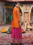 18DESIGNER CHINON SILK EMBROIDERY SEQUENCE WITH CODING WORK TOP PALAZZO WITH DUPATTA FESTIVE WEAR WHOLESALE PRICE ETHNIC GARMENT (11)