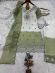 1DESIGNER GMY SILK EMBROIDERY AND SEQUENCE WITH DIGITAL PRINT WORK TOP BOTTOM WITH DUPATTA FESTIVE WEAR WHOLESALE PRICE ETHNIC GARMENT (14)