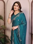 1DESIGNER-SATIN-CHIFFON-EMBROIDERY-WORK-LACE-BORDER-SAREE-WITH-UNSTITCHED-BLOUSE-WEDDING-WEAR-WHOLESALE-PRICE-ETHNIC-GARMENT-2.webp