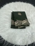 1DESIGNER STAR GEORGETTE EMBROIDERY WORK SAREE WITH UNSTITCHED BLOUSE FESTIVE WEAR WHOLESALE PRICE ETHNIC GARMENT (5)