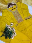 1FANCY VICHITRA SILK EMBROIDERY WORK TOP DHOTI PENT WITH DUPATTA FESTIVE WEAR WHOLESALE PRICE ETHNIC GARMENT (15)