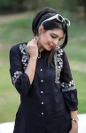 1MODERN RAYON EMBROIDERY WORK ONLY TOP DAILY WEAR WHOLESALE PRICE ETHNIC GARMENT (5)
