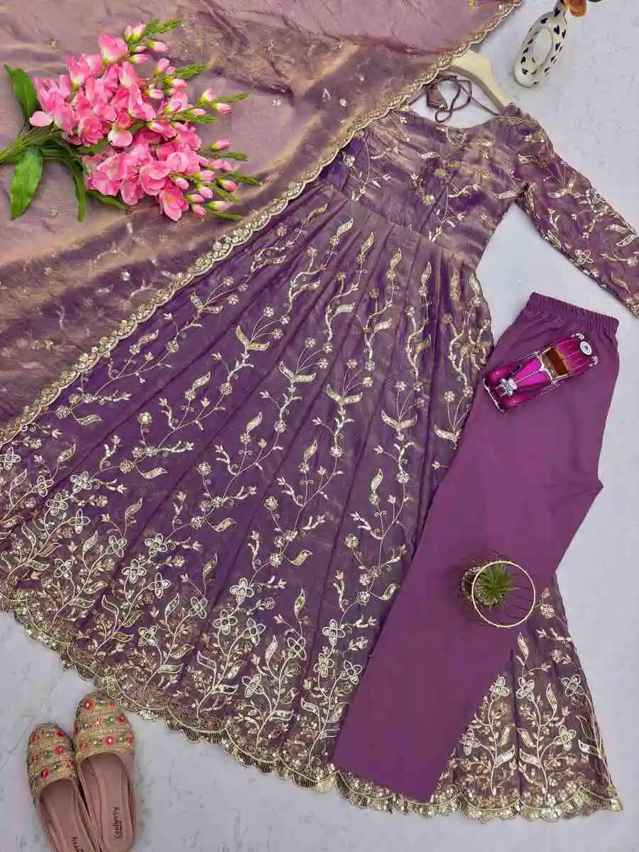 1RICH-LOOK-FENDY-SILK-EMBROIDERY-THREAD-SEQUENCE-WORK-GOWN-BOTTOM-WITH-DUPATTA-FESTIVE-WEAR-WHOLESALE-PRICE-ETHNIC-GARMENT-15.webp