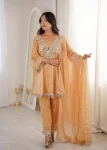 20RICH LOOK FENDY REAL MIRROR WITH CODING EMBROIDERY LACE WORK TOP BOTTOM WITH DUPATTA FESTIVE WEAR WHOLESALE PRICE ETHNIC GARMENT (11)