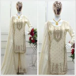 24MODERN CHINON SILK EMBROIDERY CODING, MULTI THREAD, SEQUENCE WITH HAND MIRROR DIAMOND WORK TOP PALAZZO WITH DUPATTA FESTIVE WEAR WHOLESALE PRICE ETHNIC GARMENT (3)
