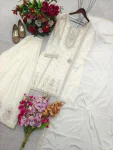 24MODERN CHINON SILK EMBROIDERY CODING, MULTI THREAD, SEQUENCE WITH HAND MIRROR DIAMOND WORK TOP PALAZZO WITH DUPATTA FESTIVE WEAR WHOLESALE PRICE ETHNIC GARMENT (3)