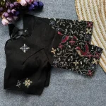 2DESIGNER VISCOSE MULTI SEQUENCE WORK STITCHED BLOUSE PARTY WEAR WHOLESALE PRICE ETHNIC GARMENT (4)