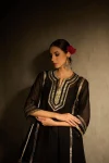 2FANCY CHINON FANCY GOTA PATTI WORK TOP BOTTOM SET FESTIVE WEAR WHOLESALE PRICE ETHNIC GARMENT (17)