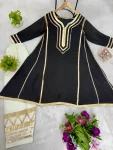 2FANCY CHINON FANCY GOTA PATTI WORK TOP BOTTOM SET FESTIVE WEAR WHOLESALE PRICE ETHNIC GARMENT (17)