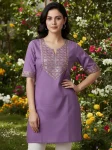 2FANCY COTTON EMBROIDERY WORK ONLY TOP DAILY WEAR WHOLESALE PRICE ETHNIC GARMENT (8)