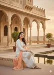 2FANCY GEORGETTE EMBROIDERY SEQUENCE WORK TOP PALAZZO WITH DUPATTA FESTIVE WEAR WHOLESALE PRICE ETHNIC GARMENT (10)