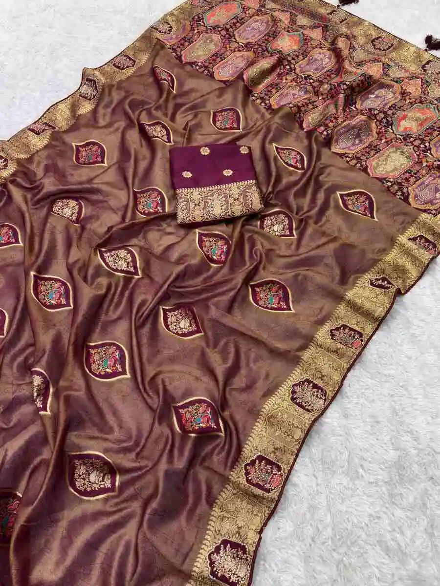 2FANCY-TISSUE-JACQUARD-ZARKAN-WORK-WITH-PIPING-TASSELS-WORK-SAREE-WITH-UNSTITCHED-BLOUSE-FESTIVE-WEAR-WHOLESALE-PRICE-ETHNIC-GARMENT-5.webp