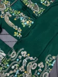 2MODERN CHINON EMBROIDERY SEQUENCE WORK PALAZZO BLOUSE WITH KOTI PARTY WEAR WHOLESALE PRICE ETHNIC GARMENT (3)