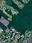 2MODERN CHINON EMBROIDERY SEQUENCE WORK PALAZZO BLOUSE WITH KOTI PARTY WEAR WHOLESALE PRICE ETHNIC GARMENT (3)