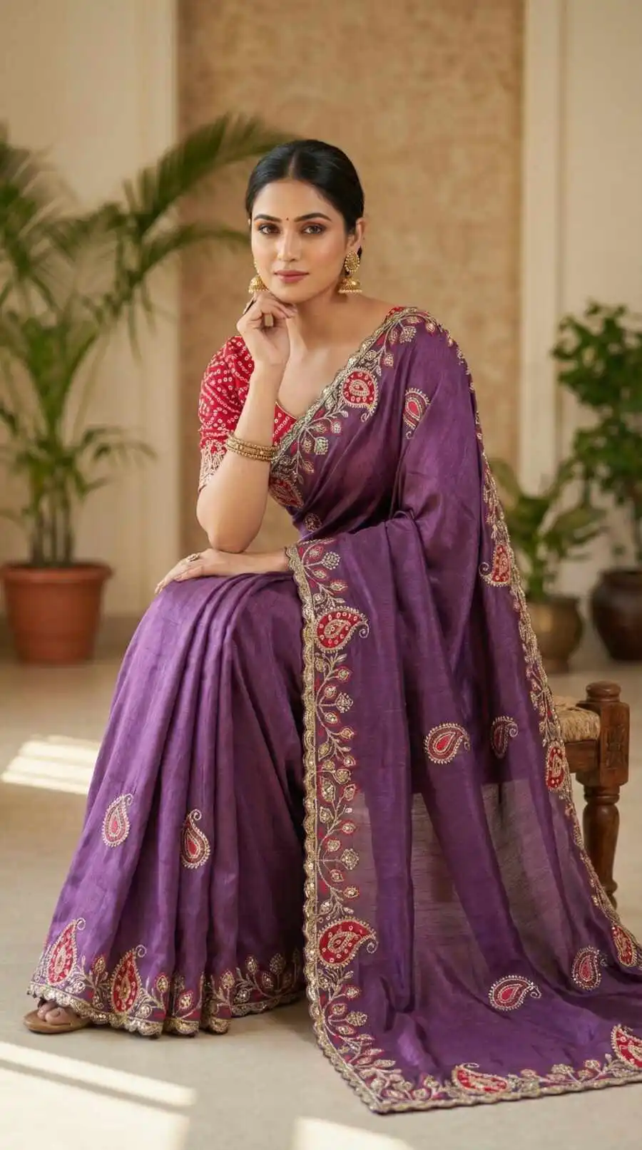 2MODERN-CHINON-SILK-ZARI-SEQUENCE-EMBROIDERY-WITH-BANDHNI-PATCH-AND-ZARI-EMBROIDERY-BORDER-WORK-SAREE-WITH-UNSTITCHED-BLOUSE-WEDDING-WEAR-WHOLESALE-PRICE-ETHNIC-GARMENT-29.jpg.webp.webp