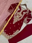 3ATTRACTIVE-GMY-SILK-EMBROIDERY-AND-SEQUENCE-WORK-TOP-BOTTOM-WITH-DUPATTA-FESTIVE-WEAR-WHOLESALE-PRICE-ETHNIC-GARMENT-2.webp
