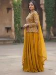 3DESIGNER-GEORGETTE-SEQUENCE-WORK-TOP-SEMI-STITCHED-LEHENGA-WITH-DUPATTA-FESTIVE-WEAR-WHOLESALE-PRICE-ETHNIC-GARMENT-1.webp