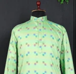 3FANCY COTTON DIGITAL PRINTED WORK MEN’S KURTA PAYJAMA FESTIVE WEAR WHOLESALE PRICE ETHNIC GARMENT (11)