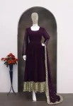 3FANCY-GEORGETTE-EMBROIDERY-SEQUENCE-WORK-GOWN-BOTTOM-WITH-DUPATTA-FESTIVE-WEAR-WHOLESALE-PRICE-ETHNIC-GARMENT-3.webp