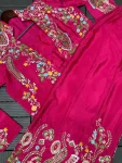 3MODERN CHINON EMBROIDERY SEQUENCE WORK PALAZZO BLOUSE WITH KOTI PARTY WEAR WHOLESALE PRICE ETHNIC GARMENT (6)