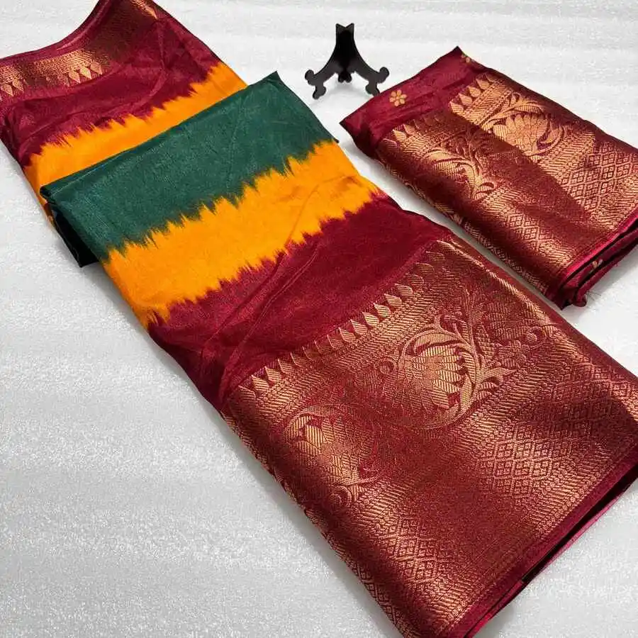 3RICH-LOOK-DOLA-SILK-JACQUARD-WEAVING-BORDER-AND-BEAUTIFUL-HD-KALAMKARI-PRINT-WORK-SAREE-WITH-UNSTITCHED-BLOUSE-FESTIVE-WEAR-WHOLESALE-PRICE-ETHNIC-GARMENT-11.jpg.webp.webp