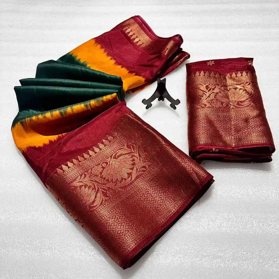 3RICH-LOOK-DOLA-SILK-JACQUARD-WEAVING-BORDER-AND-BEAUTIFUL-HD-KALAMKARI-PRINT-WORK-SAREE-WITH-UNSTITCHED-BLOUSE-FESTIVE-WEAR-WHOLESALE-PRICE-ETHNIC-GARMENT-9.jpg.webp.webp