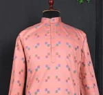 4FANCY COTTON DIGITAL PRINTED WORK MEN’S KURTA PAYJAMA FESTIVE WEAR WHOLESALE PRICE ETHNIC GARMENT (7)
