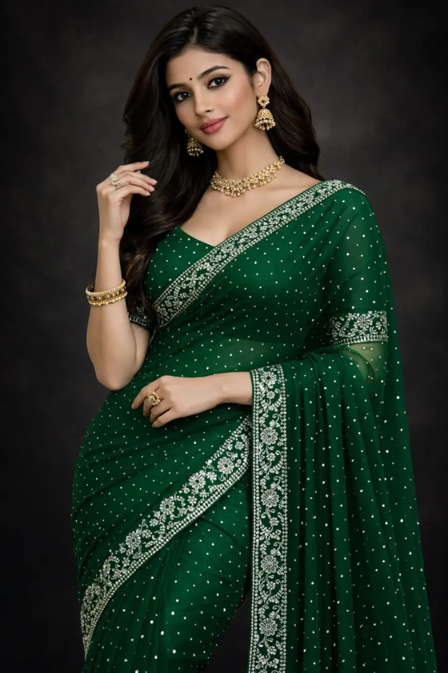 4LATEST-GEORGETTE-DIAMOND-WORK-SAREE-WITH-UNSTITCHED-BLOUSE-PARTY-WEAR-WHOLESALE-PRICE-ETHNIC-GARMENT-11.webp