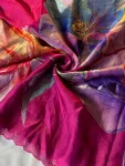 4MODERN FENDY SATIN EMBROIDERY WORK SAREE WITH UNSTITCHED BLOUSE PARTY WEAR WHOLESALE PRICE ETHNIC GARMENT (8)