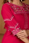 4MODERN MANGO SILK MULTI EMBROIDERY THREAD WITH HAND WORK TOP PALAZZO WITH DUPATTA FESTIVE WEAR WHOLESALE PRICE ETHNIC GARMENT (20)